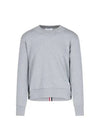 Center Back Stripe Crewneck Sweatshirt Light Grey - THOM BROWNE - BALAAN 2