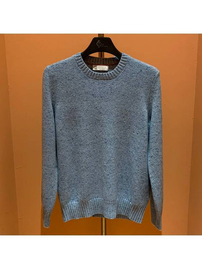 knit top light blue - BRUNELLO CUCINELLI - BALAAN 2