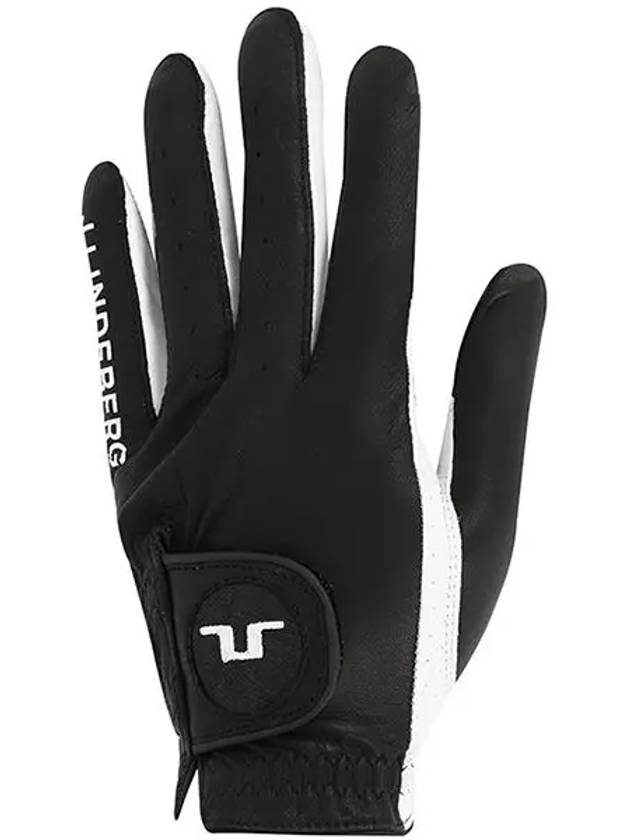 Ron Leather Golf Gloves Black - J.LINDEBERG - BALAAN 3