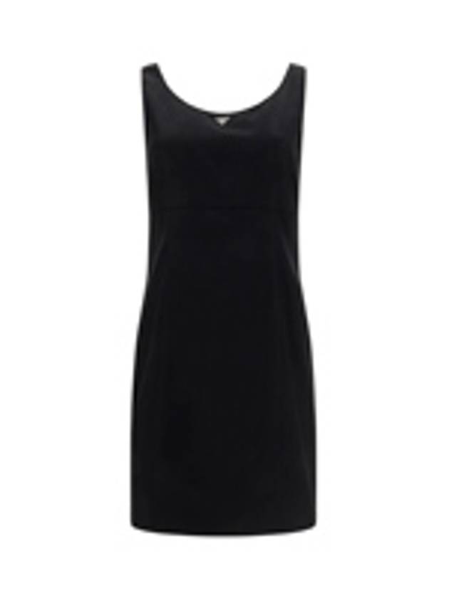 Short Dress P3J25 S231 12JF F0002 Black - PRADA - BALAAN 4