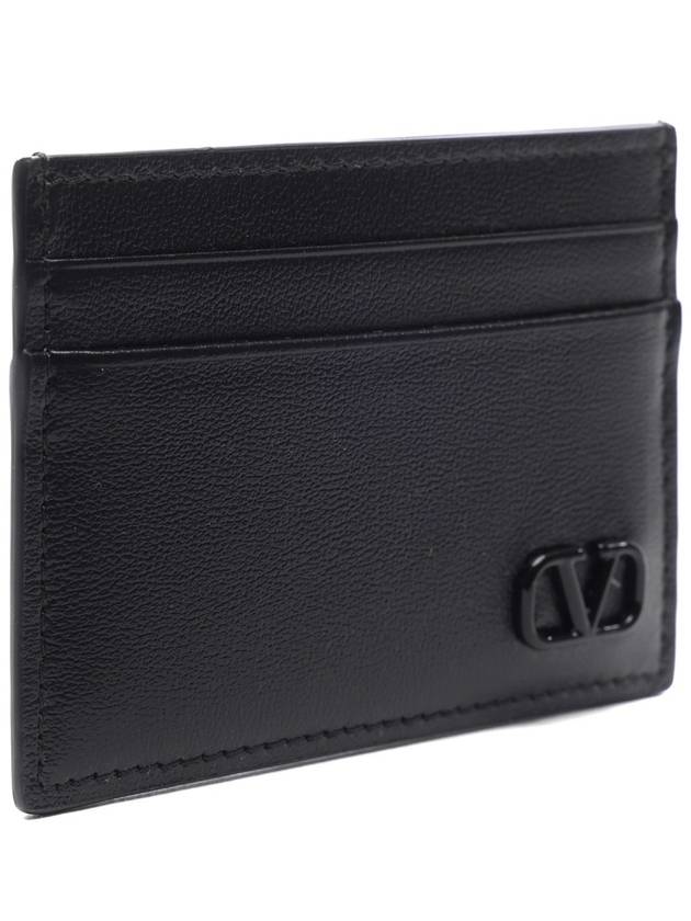 Men s V Logo Signature Card Wallet 5Y2P0T83 ZQU 0NO 24F - VALENTINO - BALAAN 3