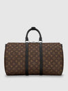 Keepall Bandouliere 45 Monogram Macassar Duffel Bag Brown - LOUIS VUITTON - BALAAN 6