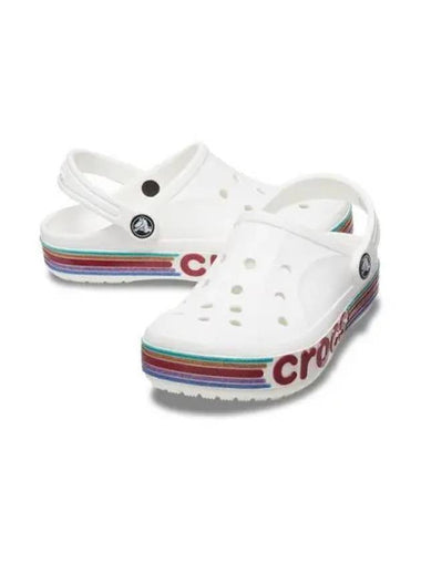 KIDS TODDERS BAYABAND RAINBOW GLITTER CLG T WT 24SKCL209731 - CROCS - BALAAN 1