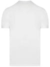 Skull Print Short Sleeve T-Shirt White - ALEXANDER MCQUEEN - BALAAN 4