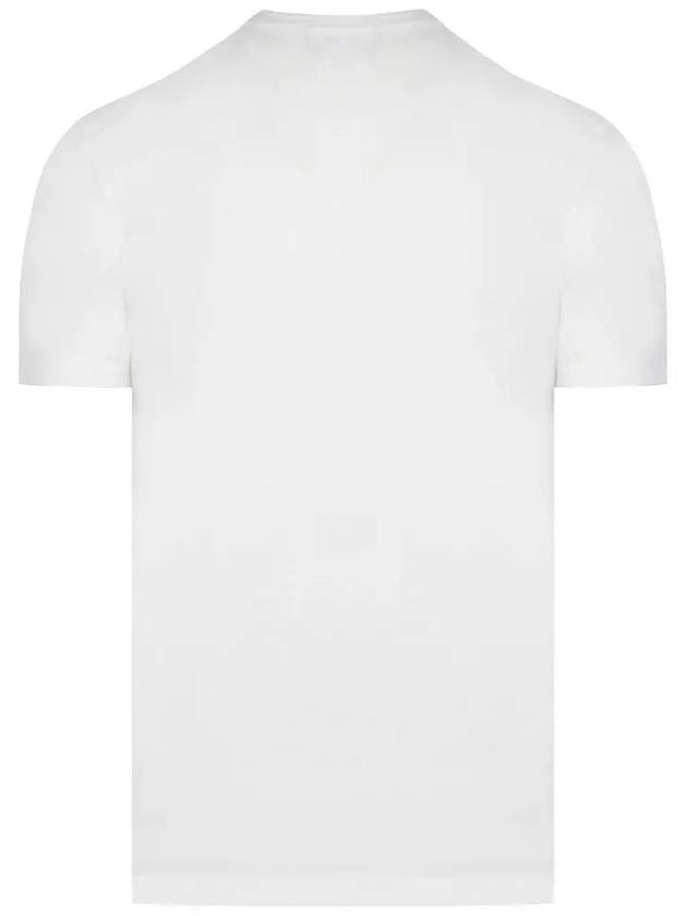 Skull Print Short Sleeve T-Shirt White - ALEXANDER MCQUEEN - BALAAN 4