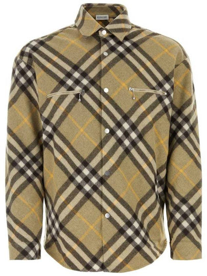 Long Sleeve Shirt 8076470 B7363 Checked - BURBERRY - BALAAN 2