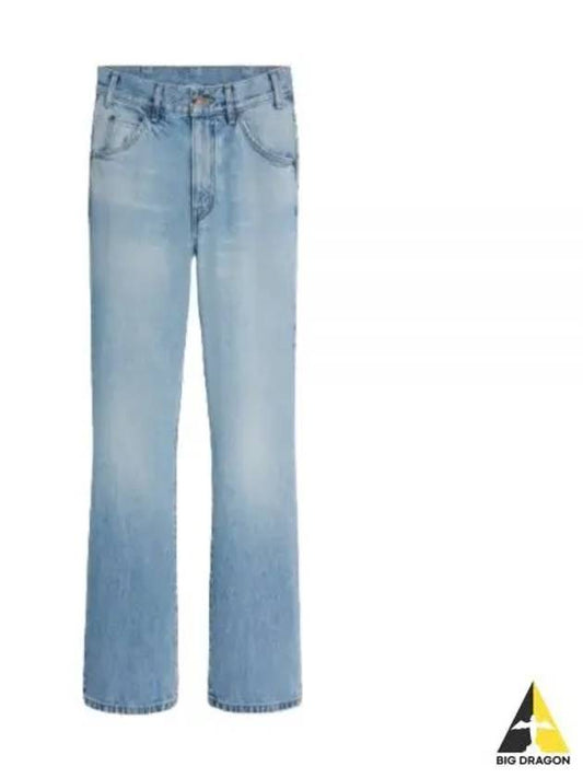 DYLAN FLARED JEANS IN BLUE ECLIPSE WASH 2N423967W 08UE Blue Eclipse Wash Dylan Flare Jeans - CELINE - BALAAN 1