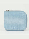 Denim zipper half wallet CG0202 - ACNE STUDIOS - BALAAN 2