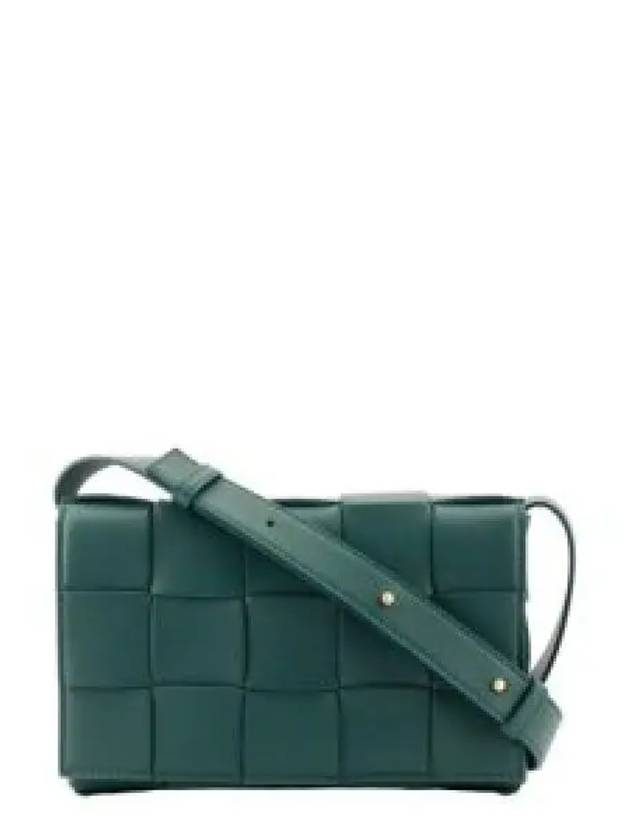 Intrecciato Cassette Cross Bag Green - BOTTEGA VENETA - BALAAN 2