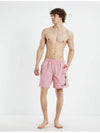 30 Men s Shadow Script Long Beach Shorts ROSE PINK - STUSSY - BALAAN 5