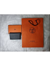 Calvi Card Holder Palladium Hardware New Blue Ocean H064954CKM0 - HERMES - BALAAN 5