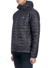 Men's Nano Puff Insulated Hooded Padding Grey - PATAGONIA - BALAAN 5