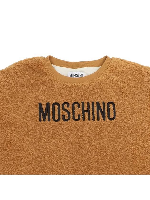 Kids Fleece Sweatshirt HMF06B LIA00 20093 Adults can wear - MOSCHINO - BALAAN 3