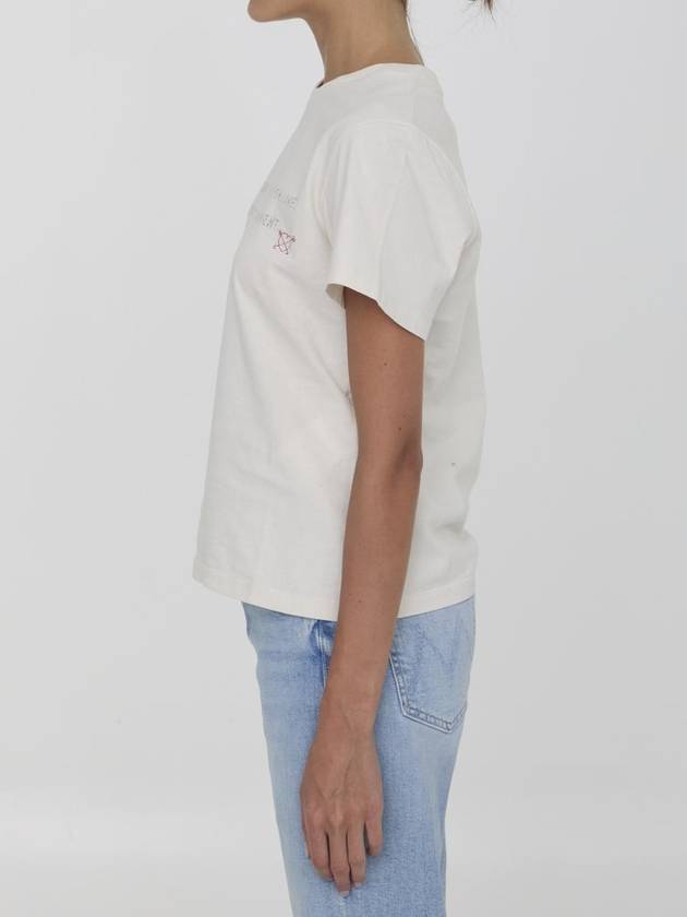 Printed Cotton T-Shirt - GOLDEN GOOSE - BALAAN 3