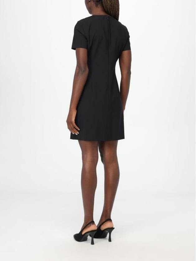 Women s Sheath Mini Short Sleeve Dress Black - THEORY - BALAAN 3