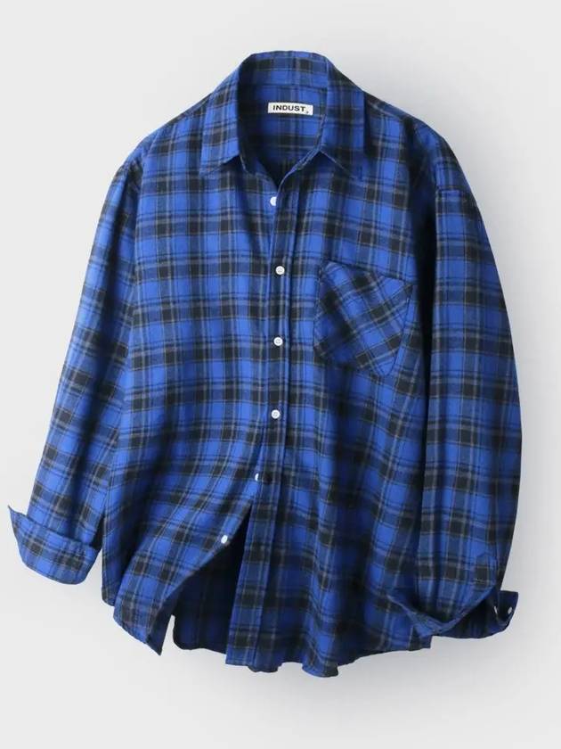 Brits Check Shirt Blue - INDUST - BALAAN 5