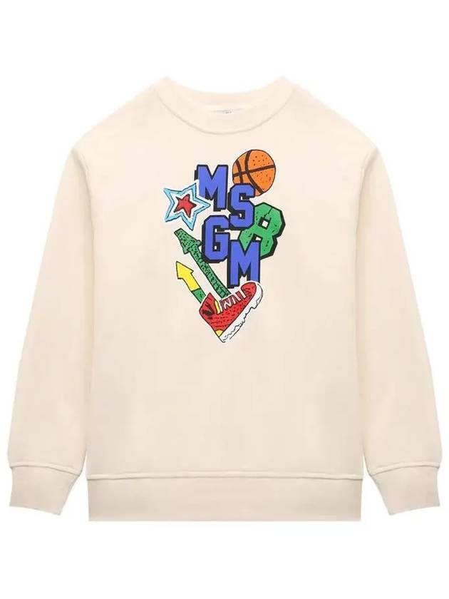 Kids Women s Logo Print Sweatshirt F4MSJBSW243 013 - MSGM - BALAAN 2