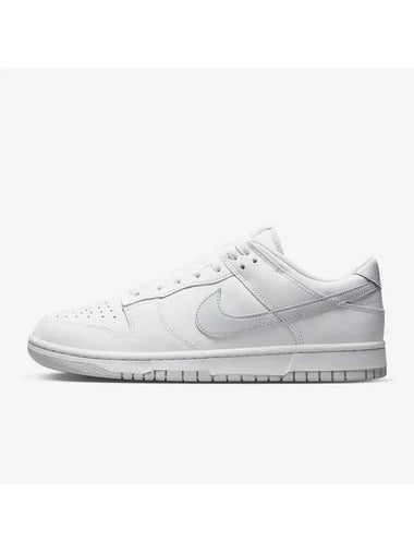 Dunk Retro Low Top Sneakers White - NIKE - BALAAN 1