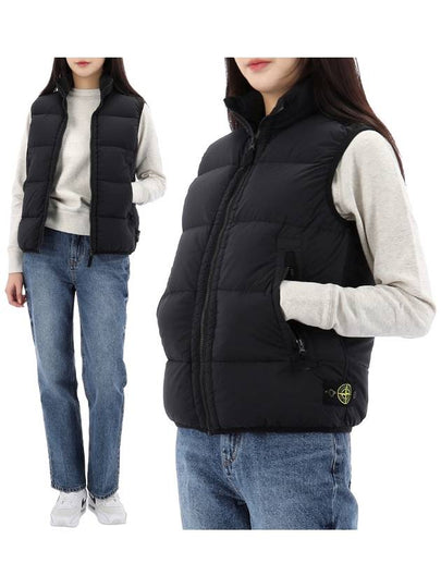 Kids Casual Padded Vest Black - STONE ISLAND - BALAAN 2