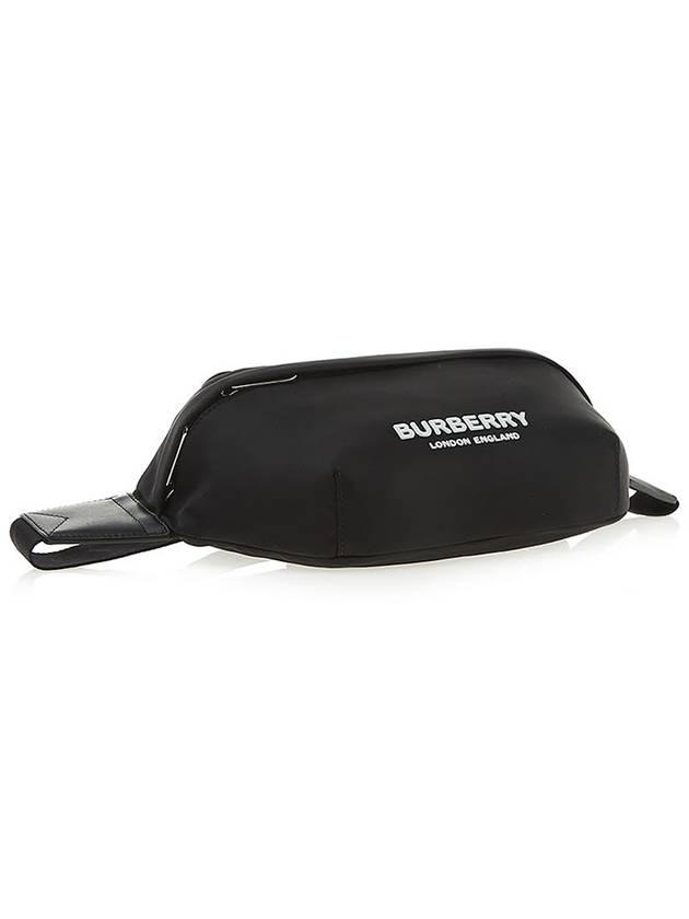 Logo Print Nylon Sonny Bum Belt Bag Black - BURBERRY - BALAAN 6