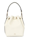 Drawstring Bucket Bag Ivory - VALENTINO - BALAAN 4