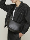 Denver SF Leather Messenger Cross Bag Black - NATIONAL PUBLICITY - BALAAN 5