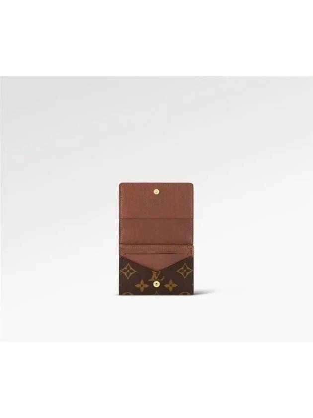 Enveloppe Carte De Visite Monogram Card Wallet Tan - LOUIS VUITTON - BALAAN 5