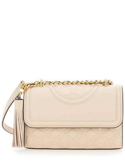 Small Fleming Convertible Shoulder Bag Ivory - TORY BURCH - BALAAN 2