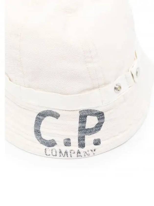 Bull Assi Bucket Hat Ivory - CP COMPANY - BALAAN 2