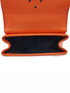 Linda Logo Plaque Saffiano Leather Cross Bag Orange - VIVIENNE WESTWOOD - BALAAN 11