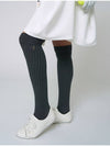 AW22AS02 Over Knee SocksMelange Gray - ATHPLATFORM - BALAAN 1