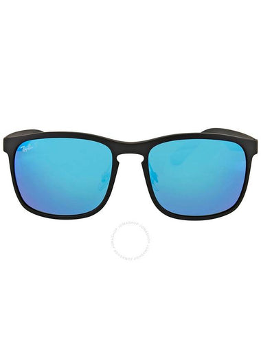 Ray Ban Chromance Polarized Blue Mirror Square Unisex Sunglasses RB4264 601SA1 58 - RAY-BAN - BALAAN 1