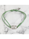 V Logo Bracelet Ice Mint - VALENTINO - BALAAN 5