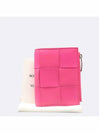 pink half wallet - BOTTEGA VENETA - BALAAN 1