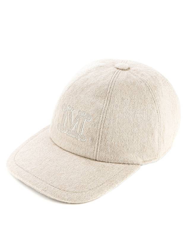 Pisa Cashmere Ball Cap Beige - MAX MARA - BALAAN 1