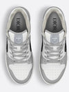 oblique CD logo B57 low top sneakers gray white 3SN318ZXU 860 - DIOR - BALAAN 8