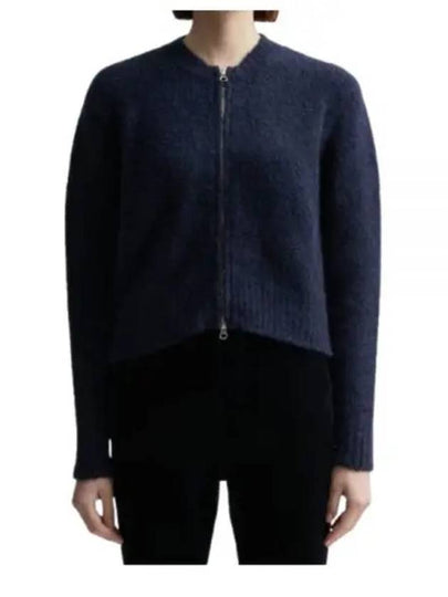 Plaisir Zip-Up Cardigan Navy - PALOMA WOOL - BALAAN 2