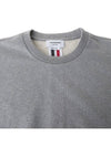 Center Back Stripe Crewneck Sweatshirt Light Grey - THOM BROWNE - BALAAN 4