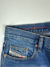 Regular fit mid waist straight jeans A05156 009MG denim MENS 30 31 - DIESEL - BALAAN 3