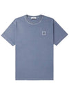 24SS Stone Island Organic Cotton Jersey Short Sleeve T-Shirt_Slim Fit 801523757 V0124 - POLO RALPH LAUREN - BALAAN 1