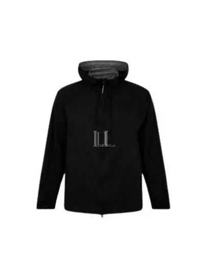 Light Microweave Laminated Overshirt Hooded Jacket Black - CP COMPANY - BALAAN 2