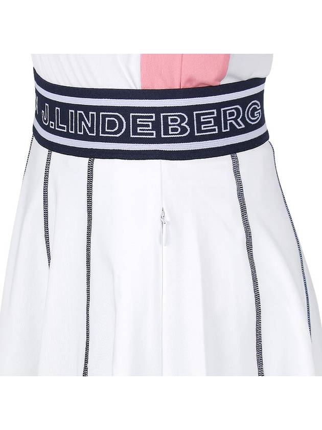 Women's NK x JL Golf Skirt White - J.LINDEBERG - BALAAN 8