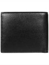 Logo Leather Half Wallet Black - BOTTEGA VENETA - BALAAN 3