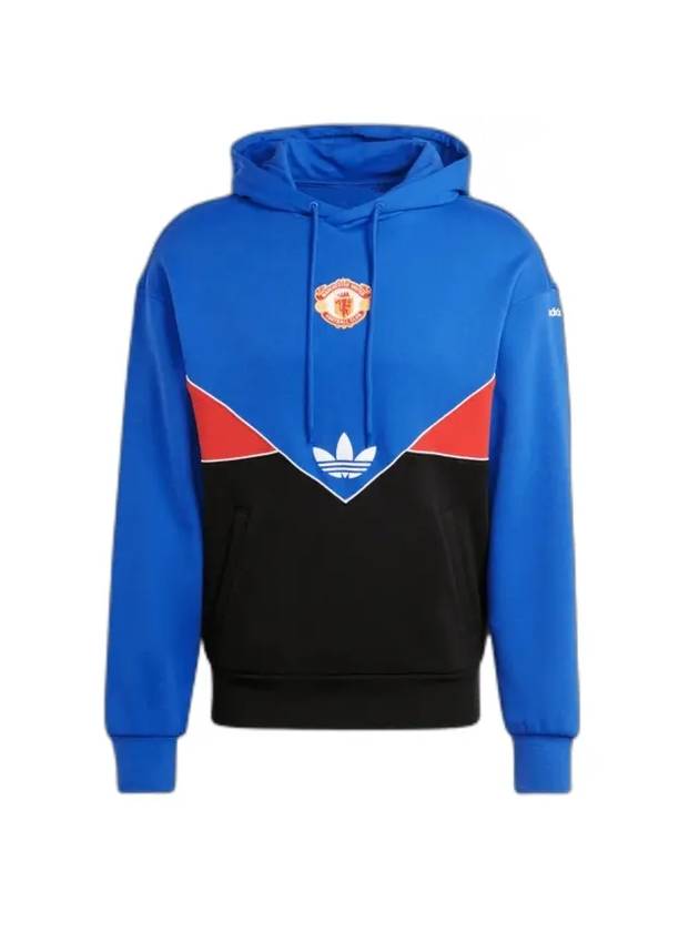 original manchester united hoodie blue - ADIDAS - BALAAN 1