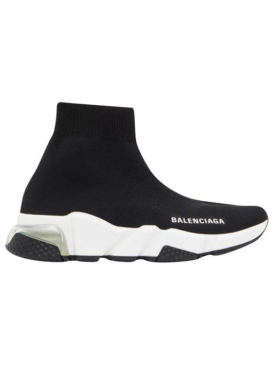 Speedrunner Clear Sole High Top Sneakers Black - BALENCIAGA - BALAAN 1