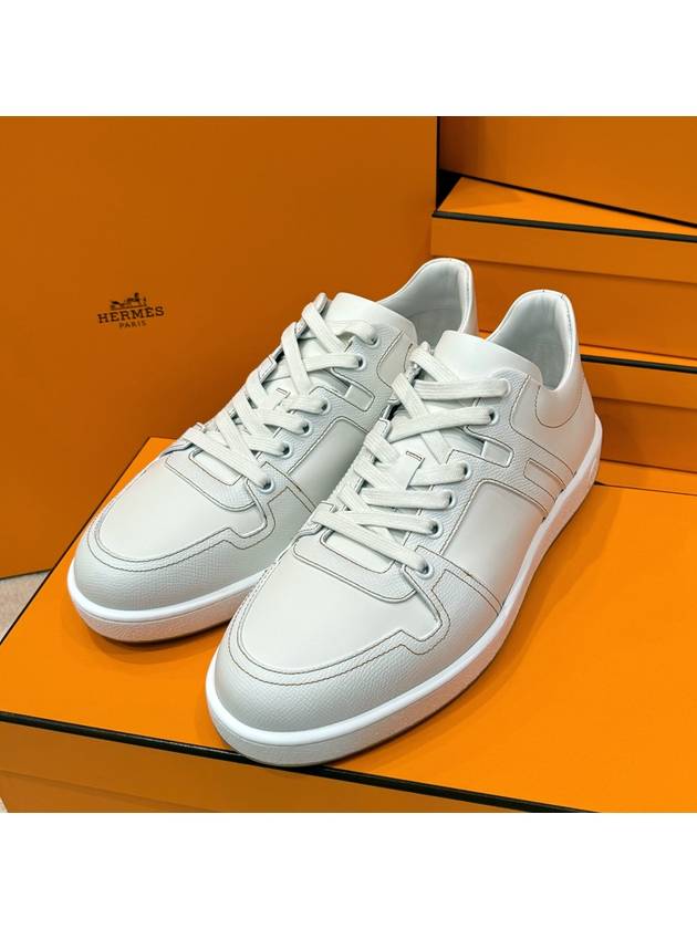 Men s Join Sneakers Absong Calfskin White - HERMES - BALAAN 8