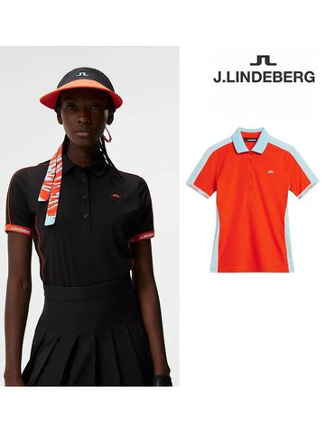 Demi Polo Short Sleeve T-Shirt GWJT09011 - J.LINDEBERG - BALAAN 1