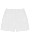 Drew Wide Shorts DF32PT07WHITE - DRUH GOLF - BALAAN 1