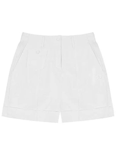 Drew Wide Shorts DF32PT07WHITE - DRUH GOLF - BALAAN 1