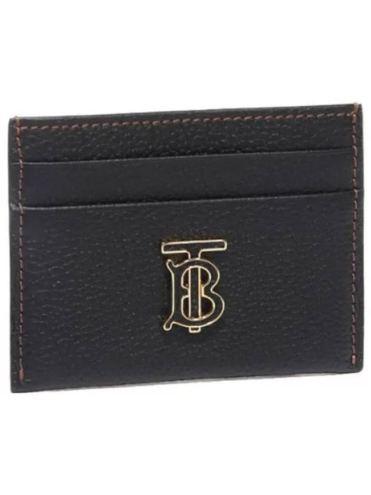 Grainy Leather Card Case Women s Wallet - BURBERRY - BALAAN 1